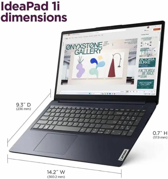 Lenovo Ideapad 1i 15.6" FHD Touch Laptop | i5-1334U | 16GB RAM | 512GB SSD - Image 4
