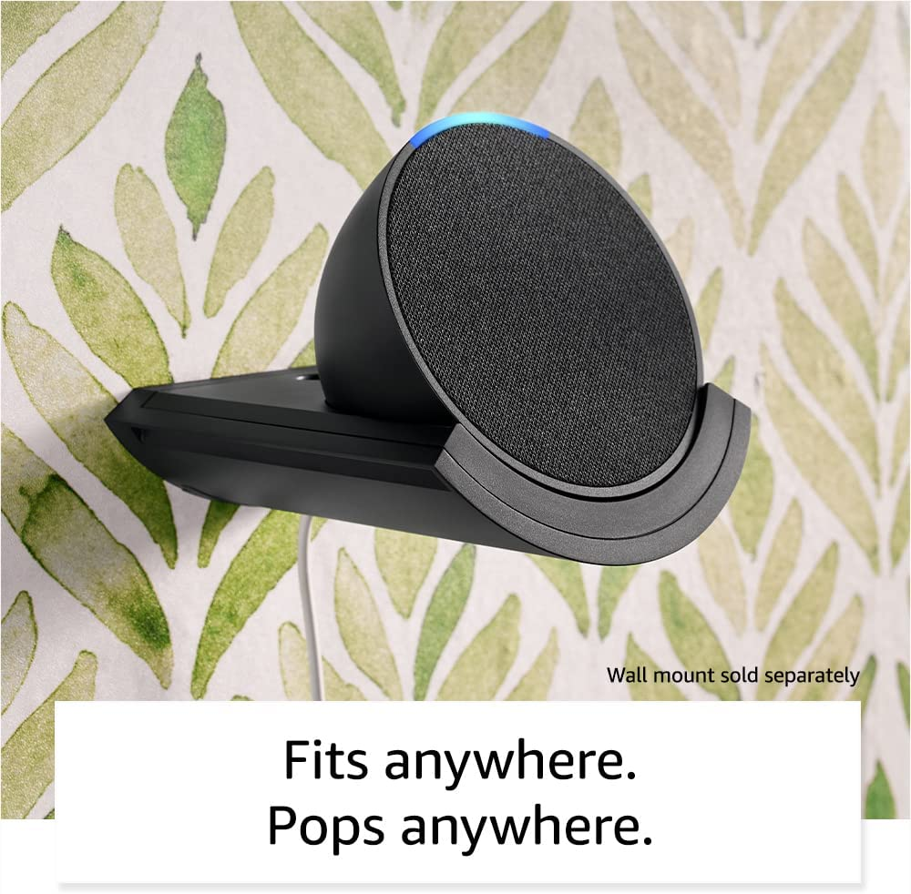Echo Pop β Compact Smart Speaker with Alexa | Full Sound, Bluetooth Connectivity, Smart Home Control (Charcoal) - Image 7