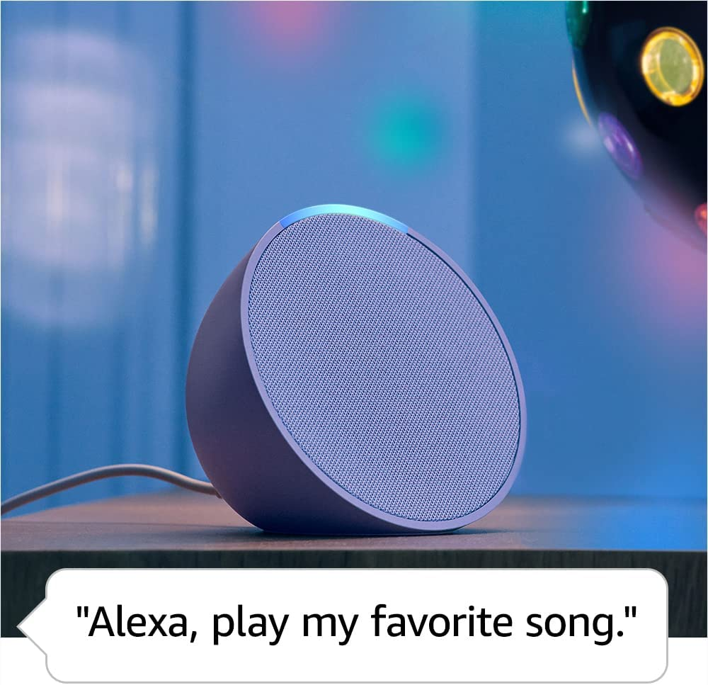 Echo Pop β Compact Smart Speaker with Alexa | Full Sound, Bluetooth Connectivity, Smart Home Control (Charcoal) - Image 4