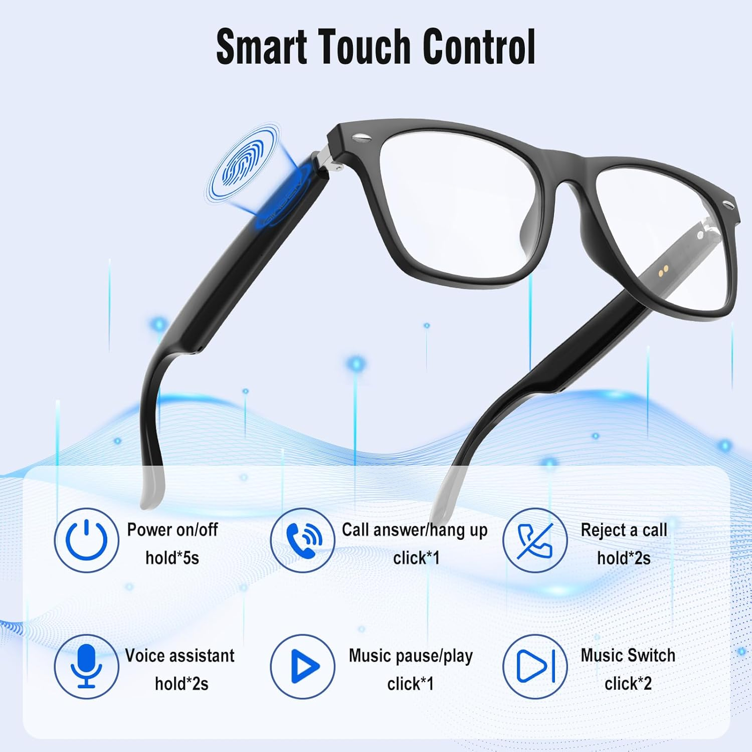 AI Translation Smart Glasses with ChatGPT, 164 Languages, Music & Calls - Image 8