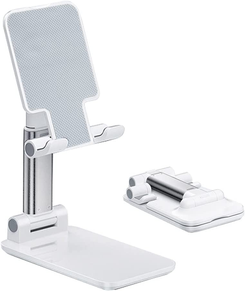 Adjustable Foldable Phone Stand β Height & Angle Adjustable Desk Holder.