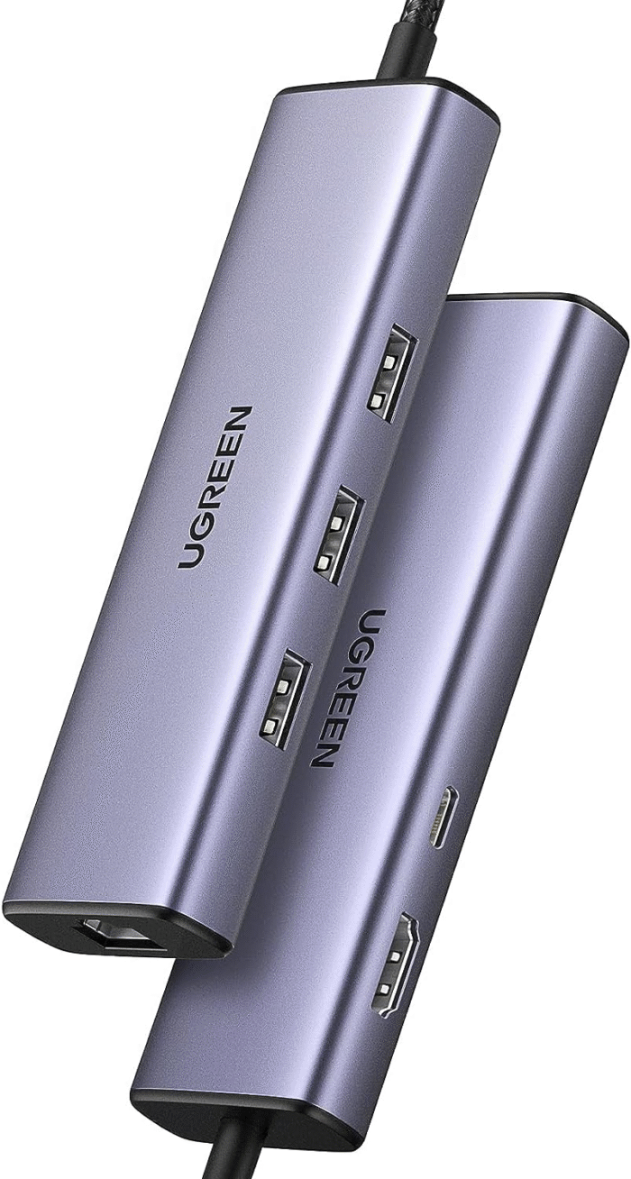 Revodok 6-in-1 USB C Hub 4K HDMI 100W PD Ethernet Adapter for Mac & iPad - Image 8