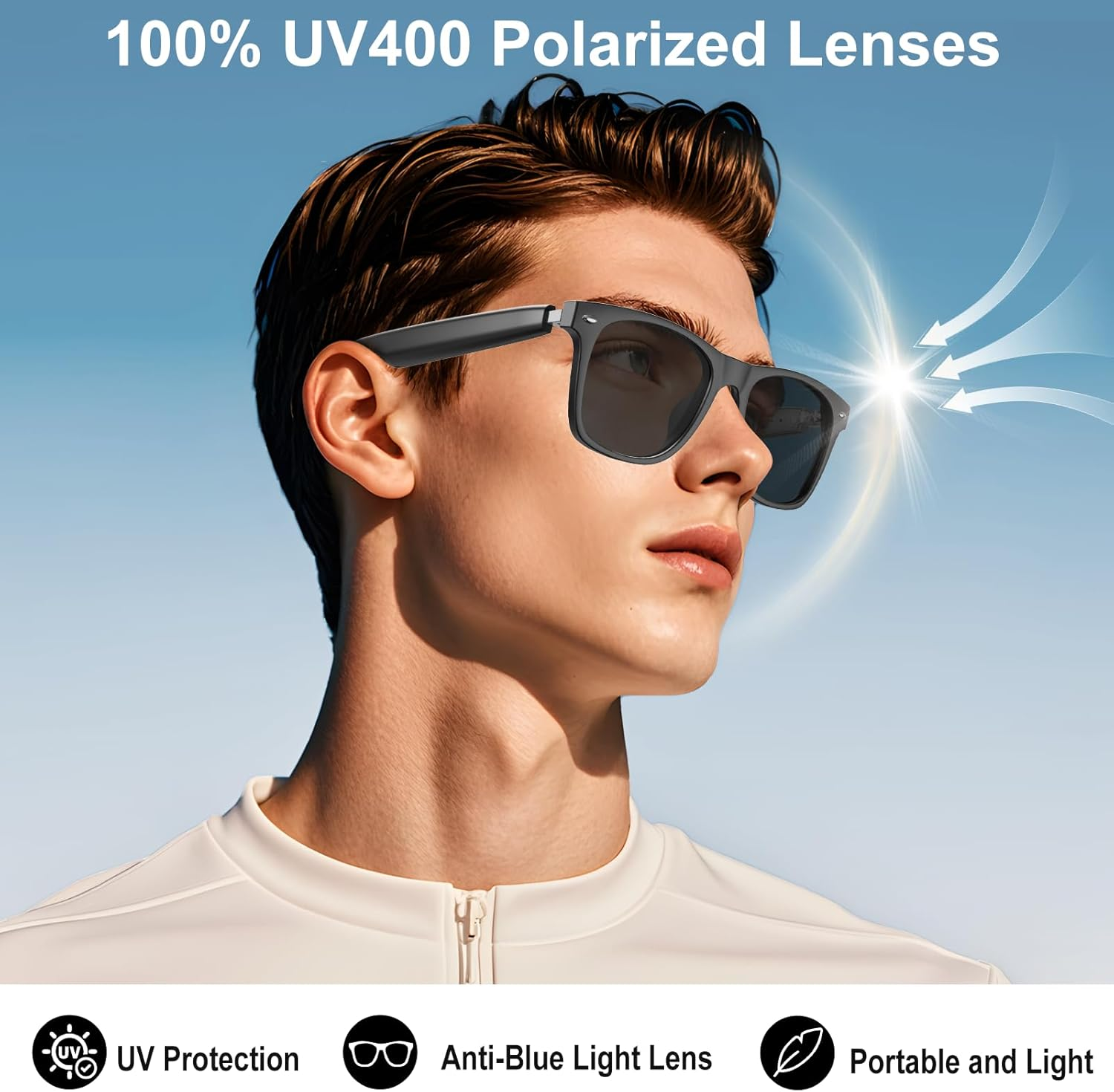 AI Translation Smart Glasses with ChatGPT, 164 Languages, Music & Calls - Image 5