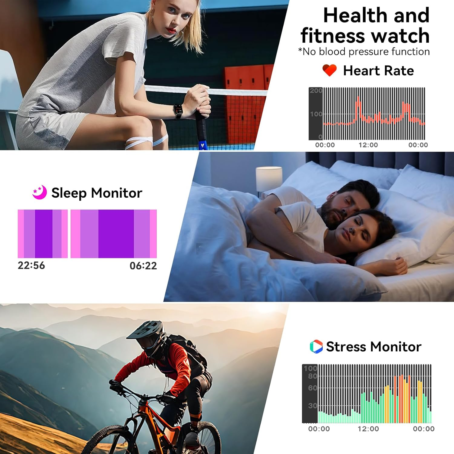 Smart Watch for Men & Women | 1.83" HD Touchscreen | Bluetooth Calling | 5ATM Waterproof Fitness Tracker - Image 5