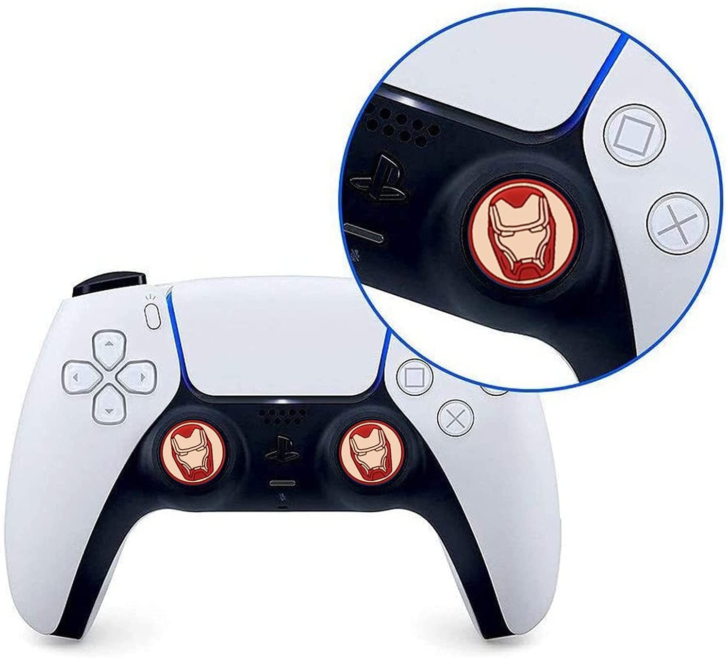 2PCS Thumb Grip Joystick Caps for PS5/PS4/Xbox/Switch Pro | Non-Slip Silicone Covers - Image 3