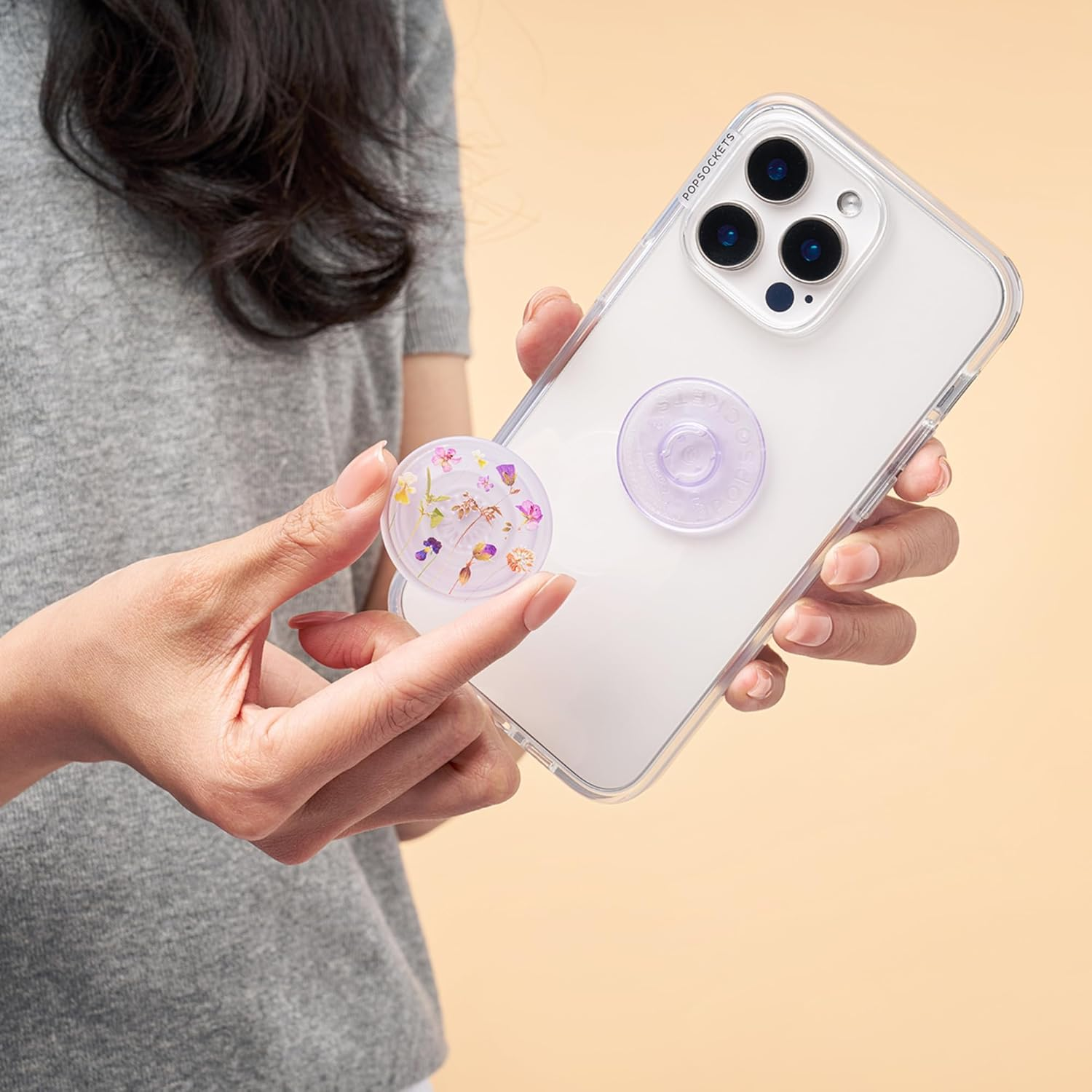 Phone Grip & Kickstand – Adhesive PopGrip for iPhone & Android - Image 6
