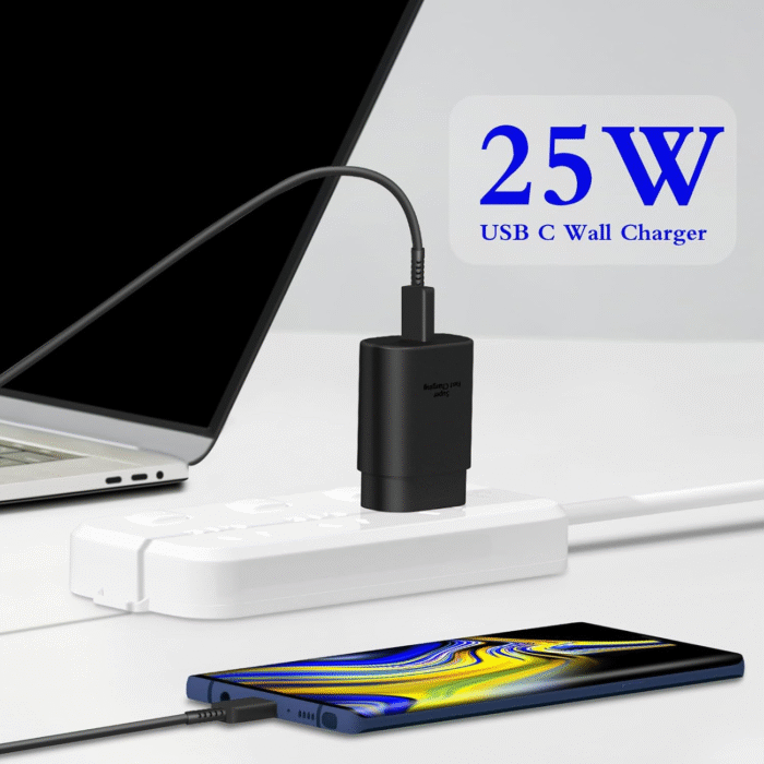 2-Pack 25W USB-C Fast Charger with 6FT Cable – Galaxy & iPhone - Image 5