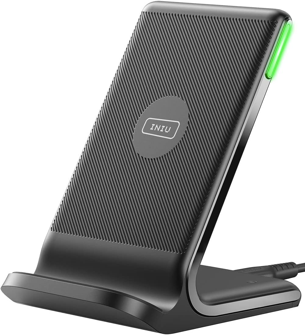 15W Wireless Charger Stand – Fast Qi Charging for iPhone & Samsung - Image 4