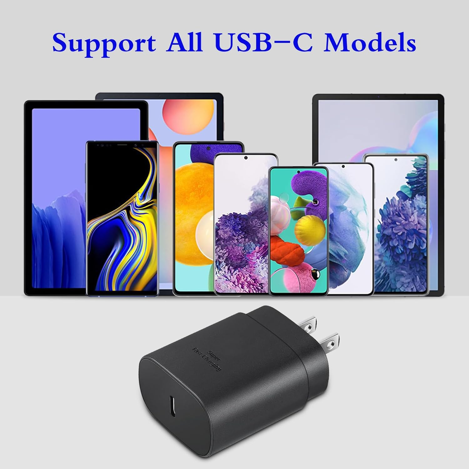 2-Pack 25W USB-C Fast Charger with 6FT Cable – Galaxy & iPhone - Image 7