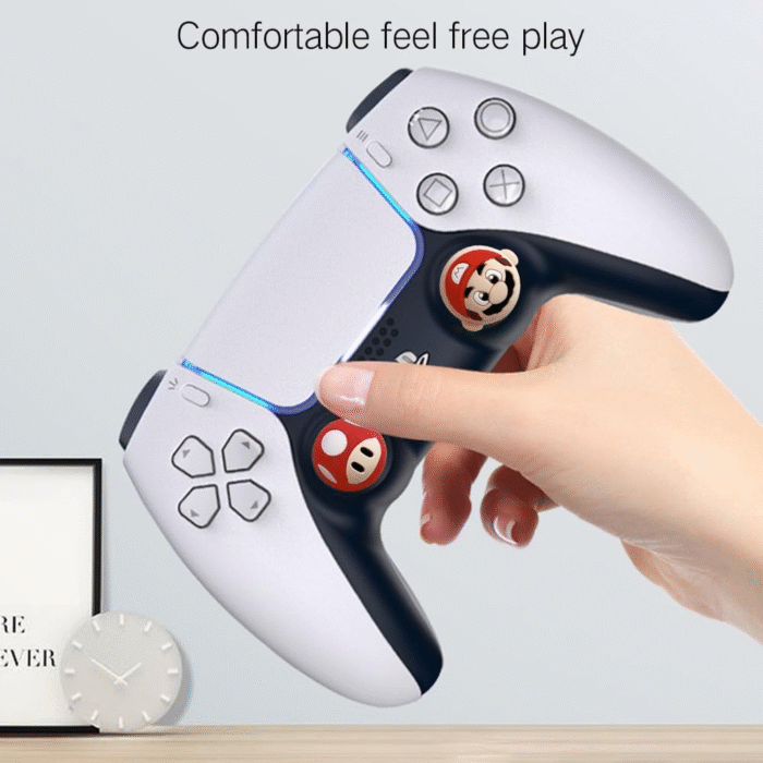 4PCS Cute Thumb Grip Caps for PS5/PS4/Xbox/Switch Pro | 3D Kawaii Joystick Covers - Image 5