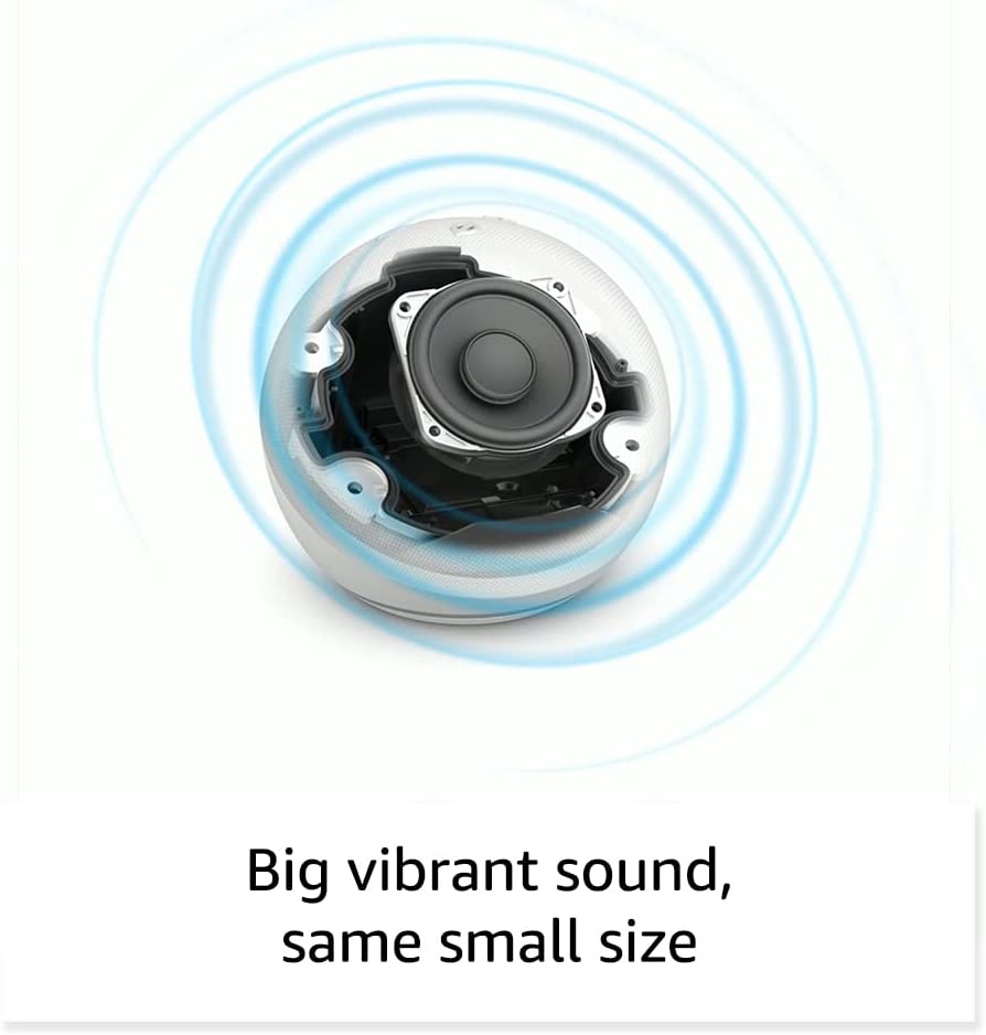 Echo Dot Alexa Smart Speaker – Charcoal, Vibrant Sound for Home & Office - Image 4