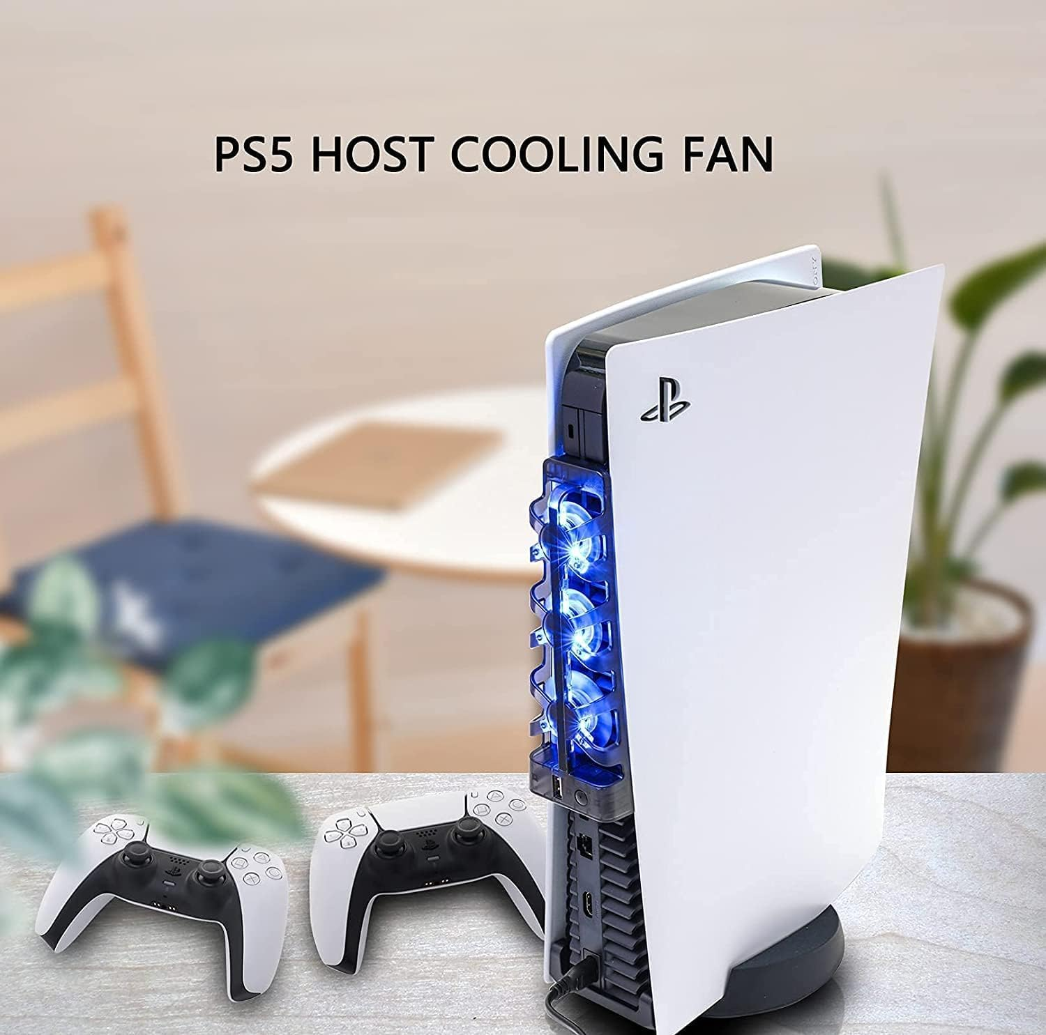 PS5 Cooling Fan Compatible with PS5 Disc & Digital Edition, Triple Quiet Fans - Image 7