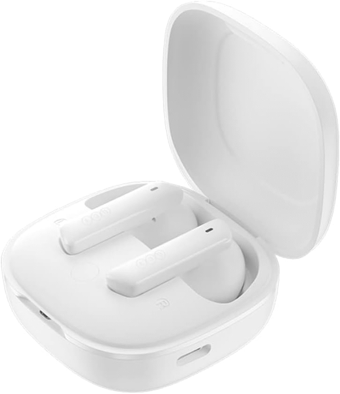 HT05 Wireless Earbuds ANC, 6-Mic AI Calls, Transparency Mode, 30H Playtime
