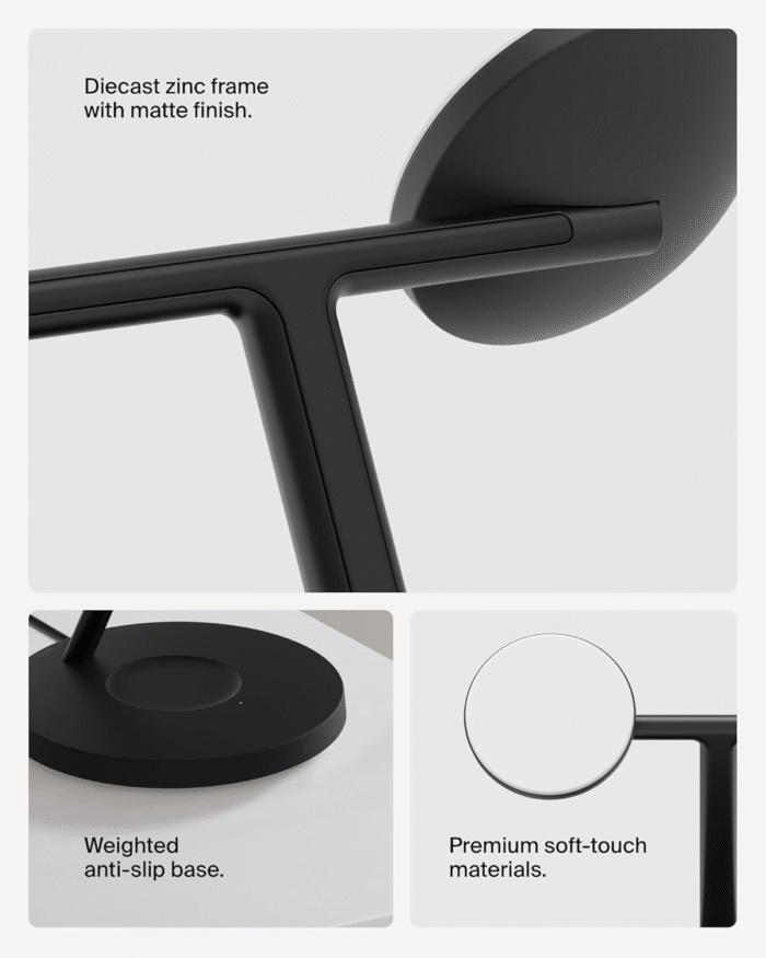 3-in-1 MagSafe Wireless Charger Station – iPhone, Apple Watch, AirPods, 15W Fast Charge - Image 6