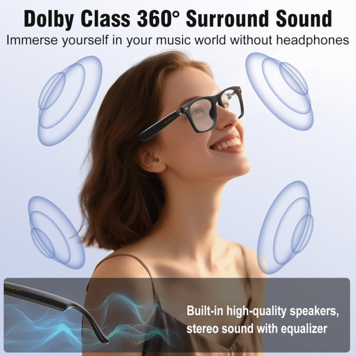 AI Translation Smart Glasses with ChatGPT, 164 Languages, Music & Calls - Image 7