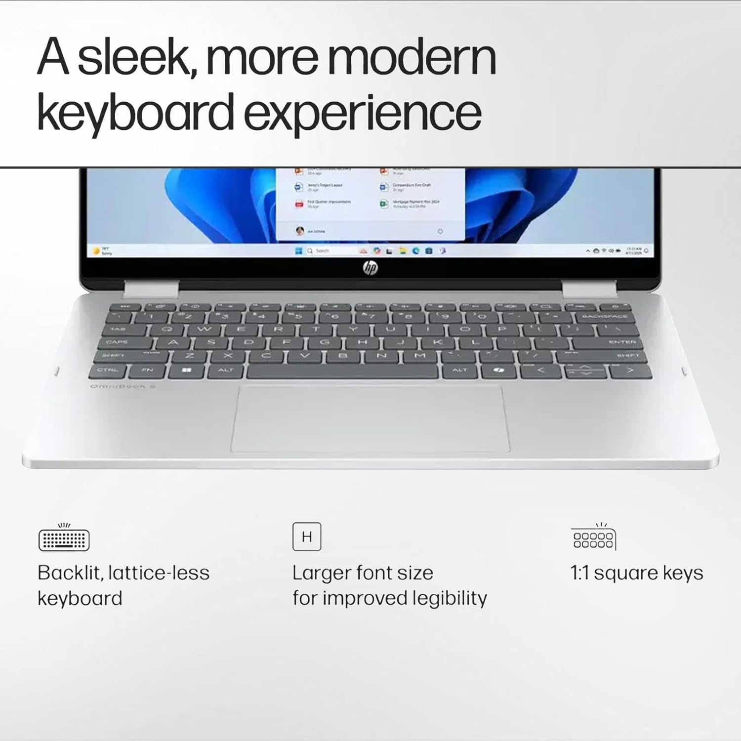 HP Omnibook 5 Flip 14" 2K Touch Laptop | Intel Core 5 120U | 8GB RAM | 512GB SSD | Win 11 Pro - Image 6