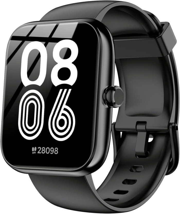 Smart Watch with Alexa & Bluetooth Calls | 1.83" HD Fitness Tracker for Men & Women | IP68 Waterproof