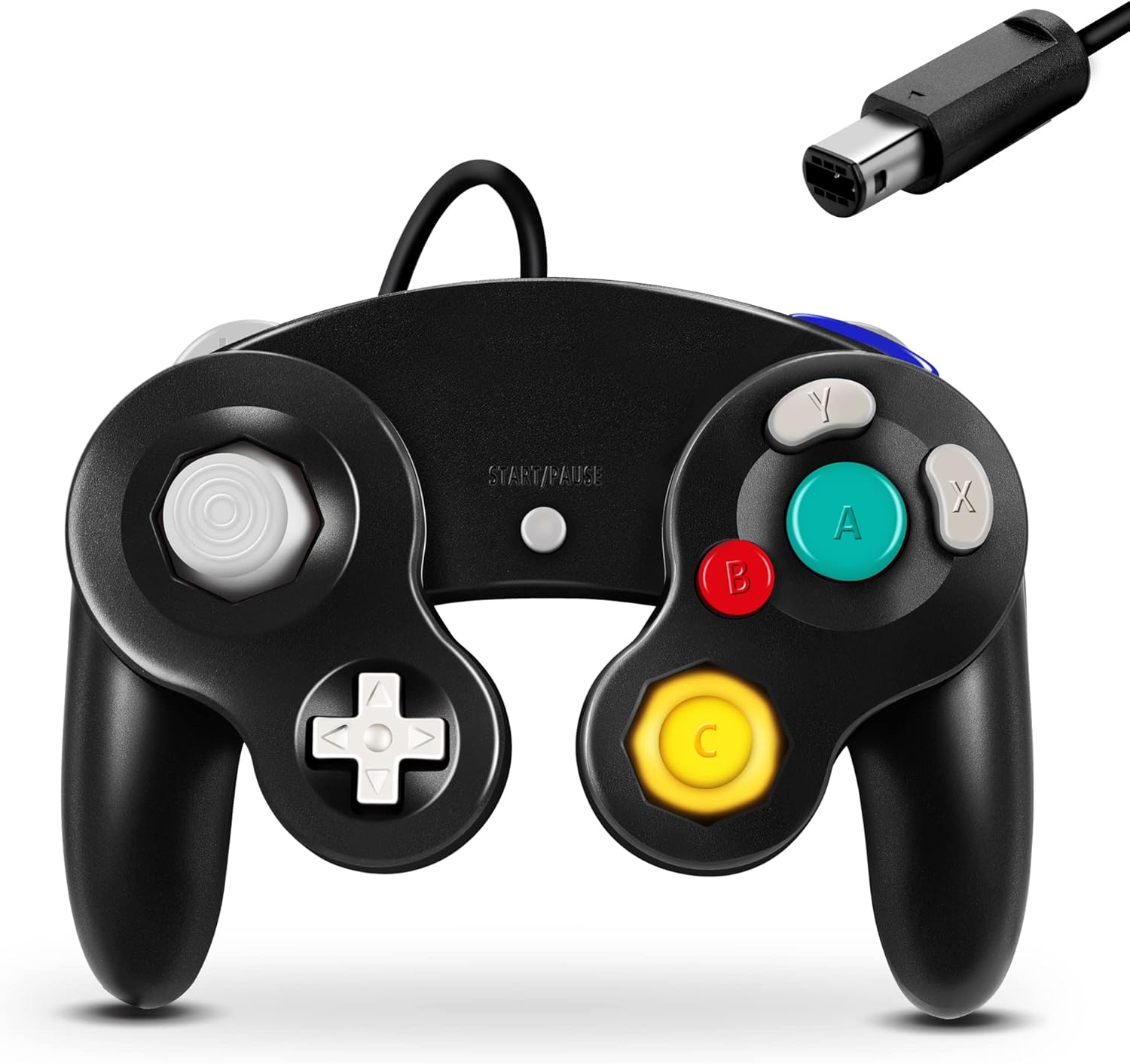 GameCube Wired Controller for Nintendo Wii/GameCube โ Classic Black