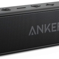 Anker Soundcore 2 Bluetooth Speaker –  BassUp, IPX7 Waterproof, 24H Playtime