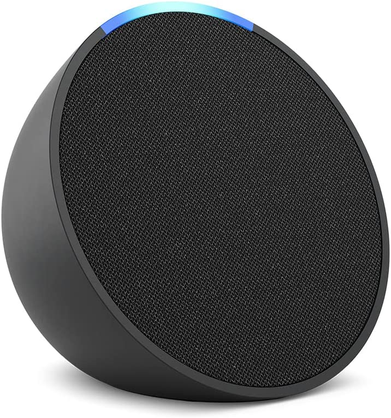 Echo Pop β Compact Smart Speaker with Alexa | Full Sound, Bluetooth Connectivity, Smart Home Control (Charcoal) - Image 2