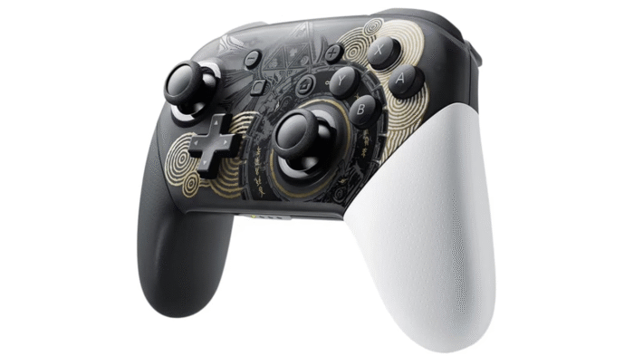 Switch Pro Controller – Zelda: Tears of the Kingdom Edition | HD Rumble | Amiibo - Image 3