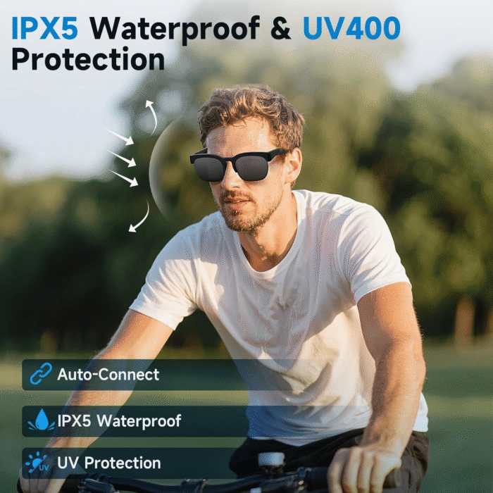 AI Smart Translator Glasses Bluetooth 5.0 Audio & Voice Assistant | 110+ Language Translation - Image 3