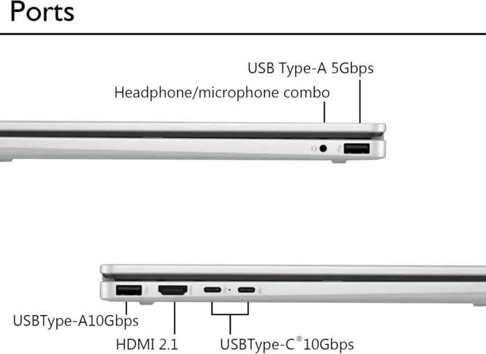 HP Omnibook 5 Flip 14" 2K Touch Laptop | Intel Core 5 120U | 8GB RAM | 512GB SSD | Win 11 Pro - Image 7