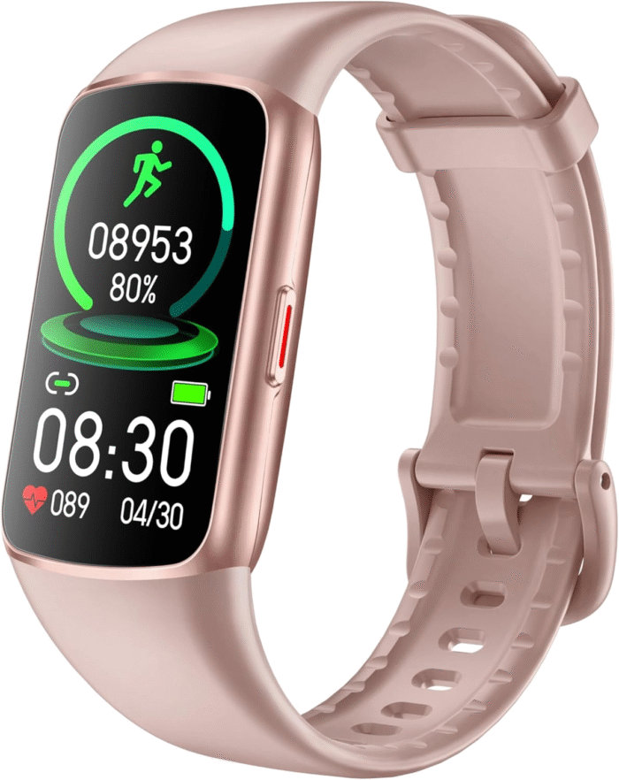 Smart Fitness Tracker Watch 1.47" Touchscreen IP68 Waterproof Heart Rate & Sleep Monitor