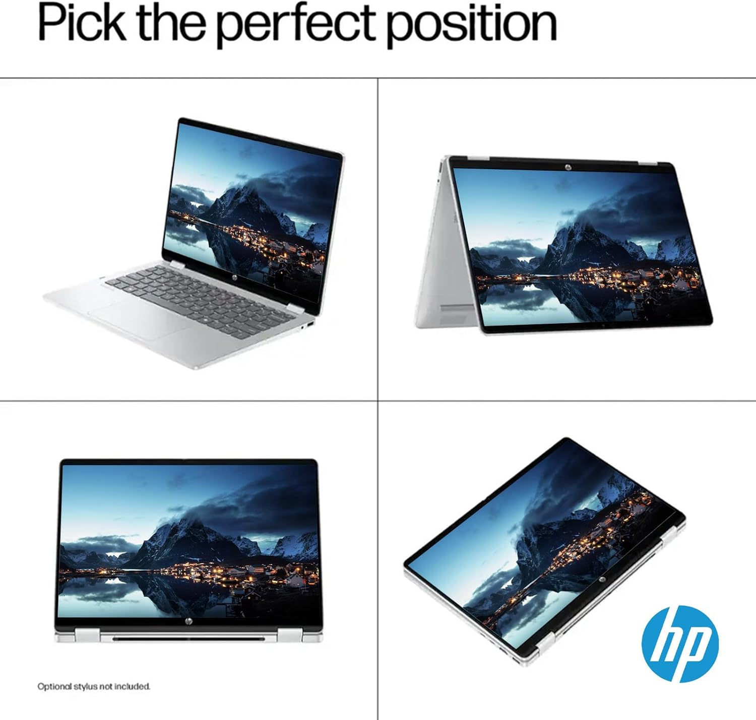 HP Omnibook 5 Flip 14" 2K Touch Laptop | Intel Core 5 120U | 8GB RAM | 512GB SSD | Win 11 Pro - Image 3