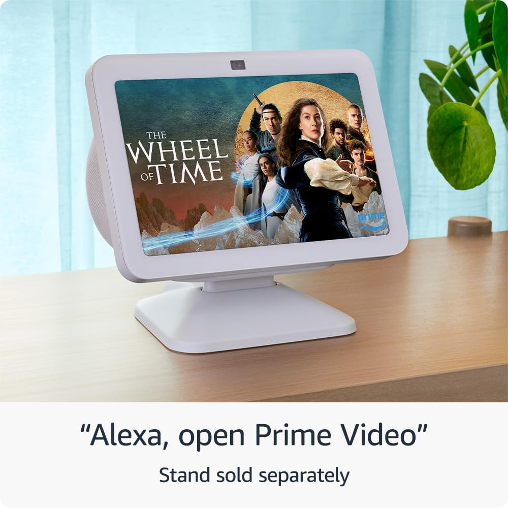 Echo Show 8 – 8" HD Smart Display with Spatial Audio, Alexa, Smart Home Hub, Glacier White - Image 6