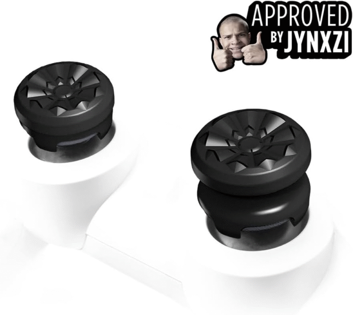 FPS Freek Galaxy Black Thumbsticks for PS4/PS5 | High & Mid-Rise Performance Grip - Image 3