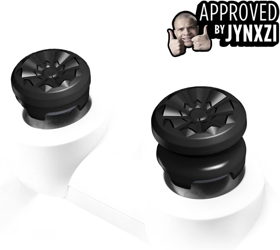 FPS Freek Galaxy Black Thumbsticks for PS4/PS5 | High & Mid-Rise Performance Grip - Image 3