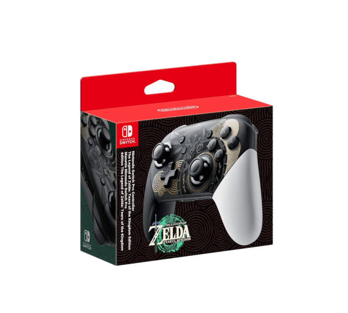 Switch Pro Controller – Zelda: Tears of the Kingdom Edition | HD Rumble | Amiibo
