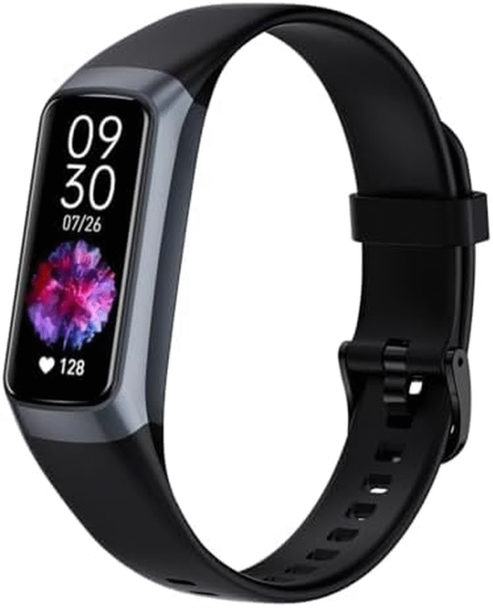 Smart Fitness Tracker Watch 1.1" AMOLED Screen IP68 Waterproof